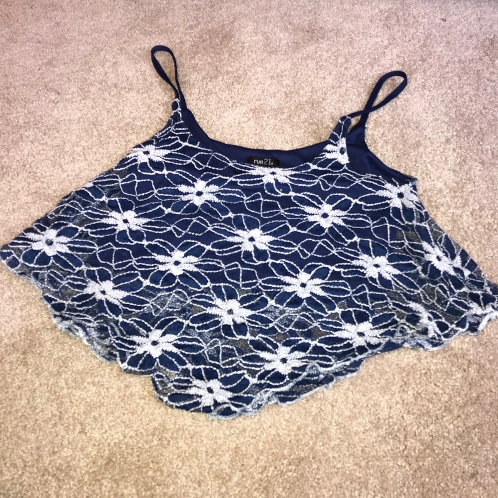 flower crop top